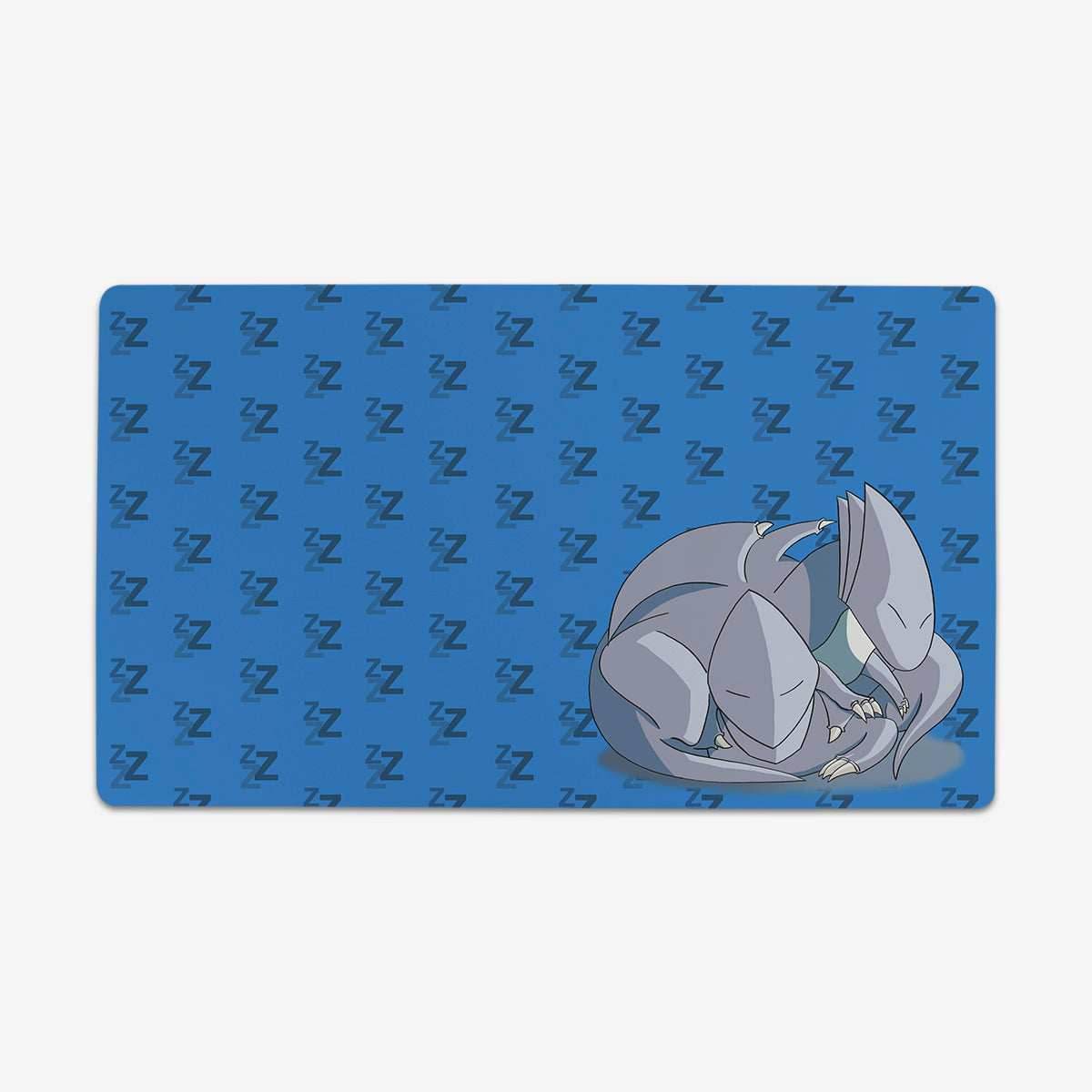 Sleepy Dragons Playmat - Standard Playmat / Blue / Plain