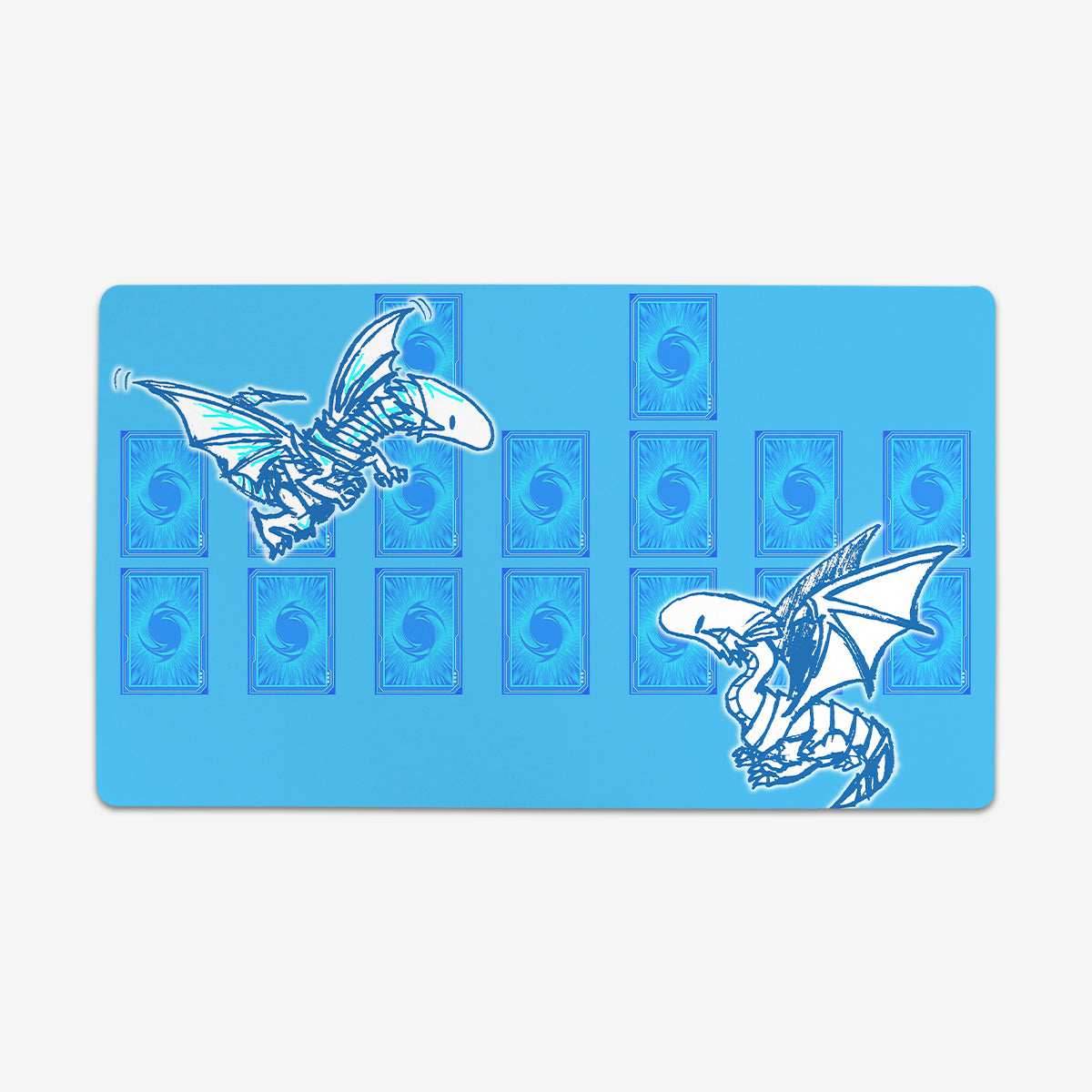 Twin Dragons Playmat - Basic 3 / Plain