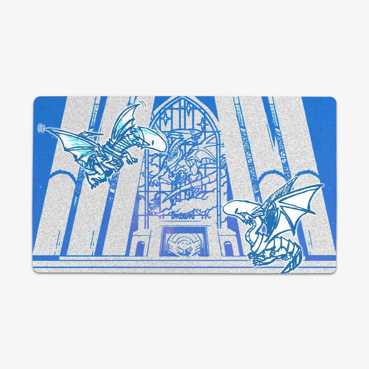 Twin Dragons Playmat - Inside 1 / Plain