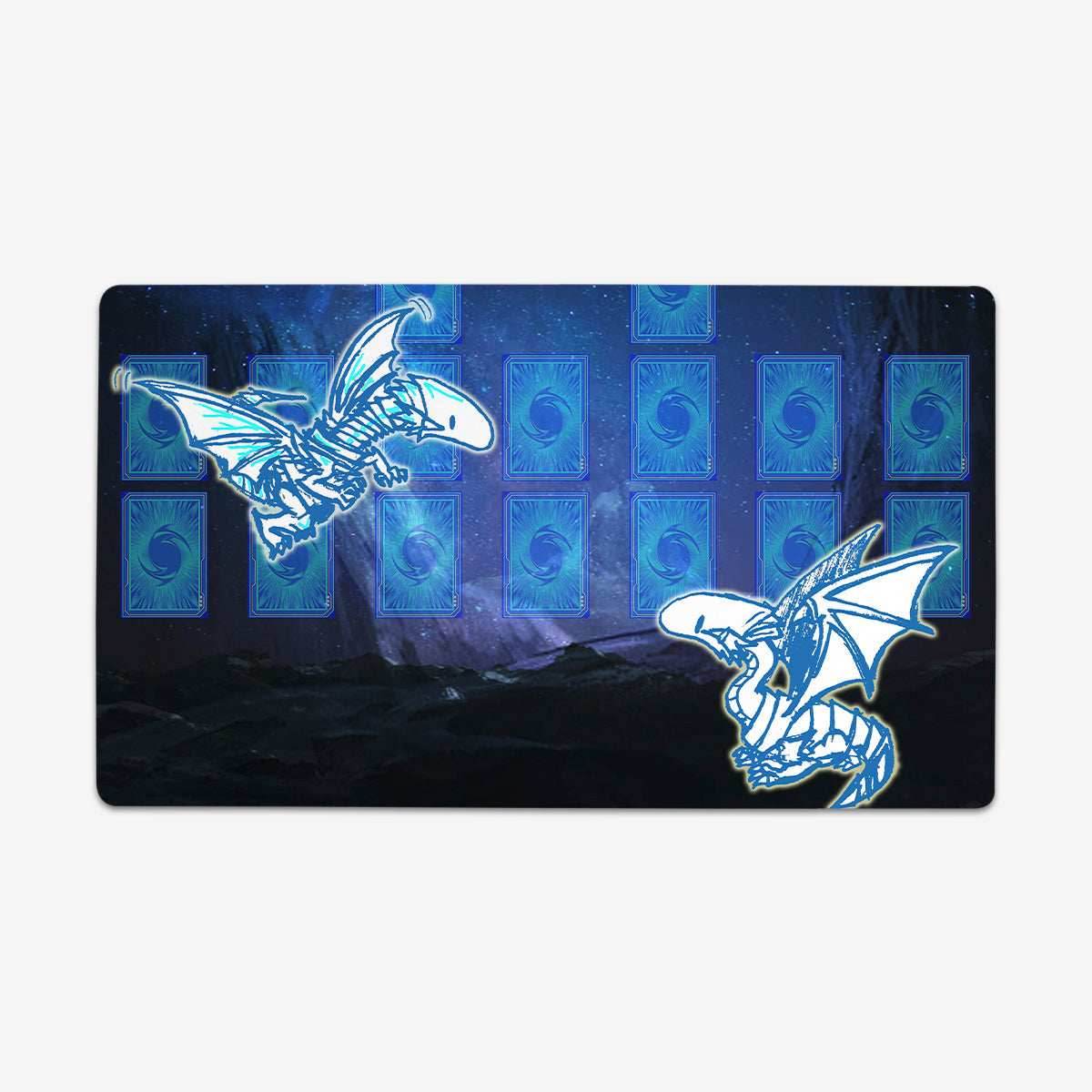 Twin Dragons Playmat - Outside 2 / Plain