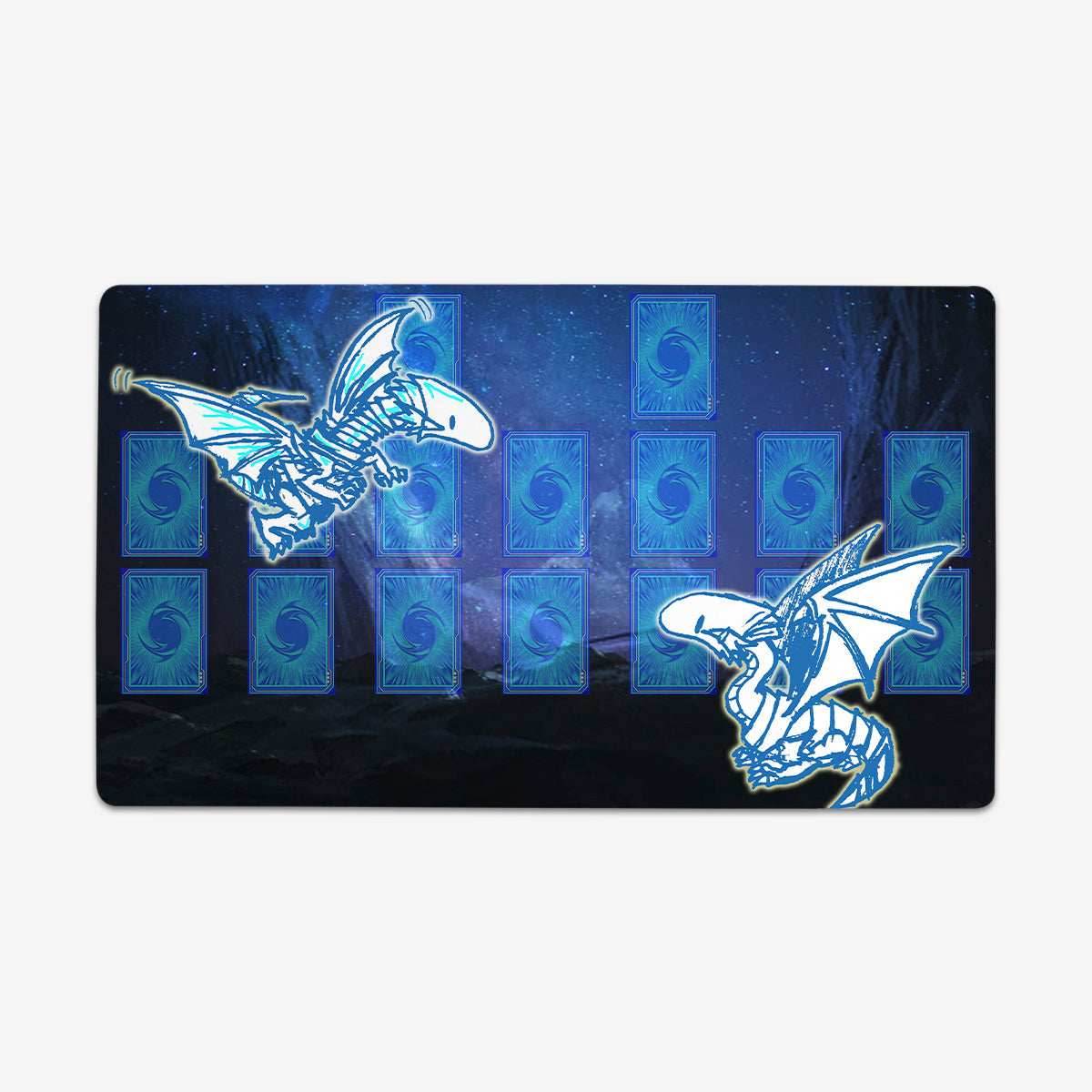 Twin Dragons Playmat - Outside 3 / Plain