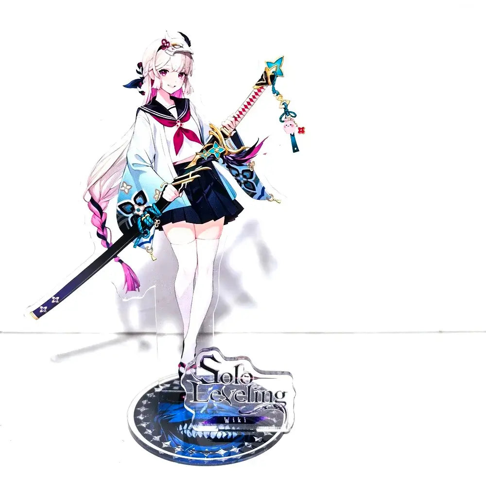 Solo Leveling Acrylic Stand: Sung Jin Woo 15cm Desk Figure