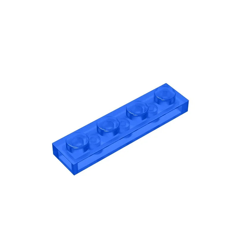 Gobricks GDS-504 Plate 1 x 4 | Compatible Building Block Pieces