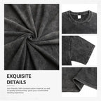 Akaza Koyuki T-shirt: Washed Oversized Anime Graphic Tee