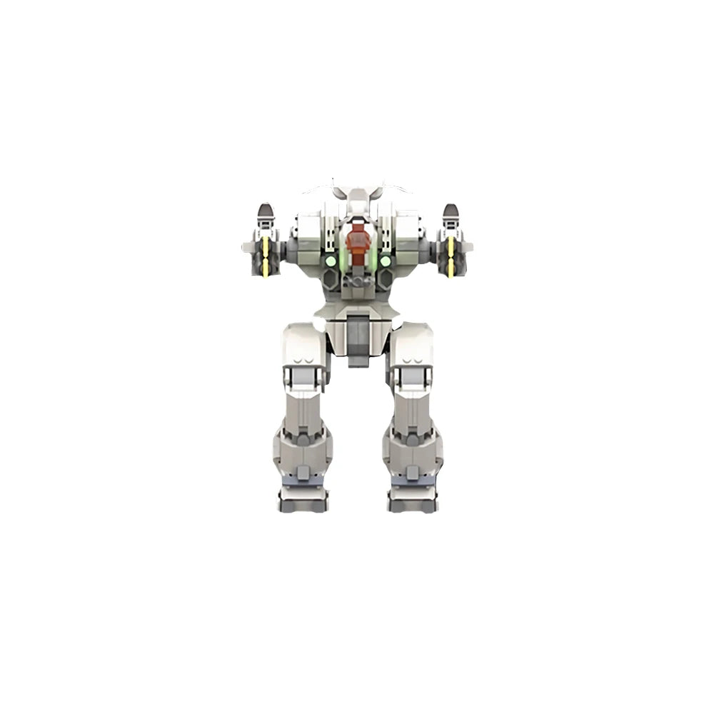 MOC Rifleman  Robot Building Blocks High Tech War Robots Bricks Model Infantry Armed Robots Assembly Toys Kids Gifts