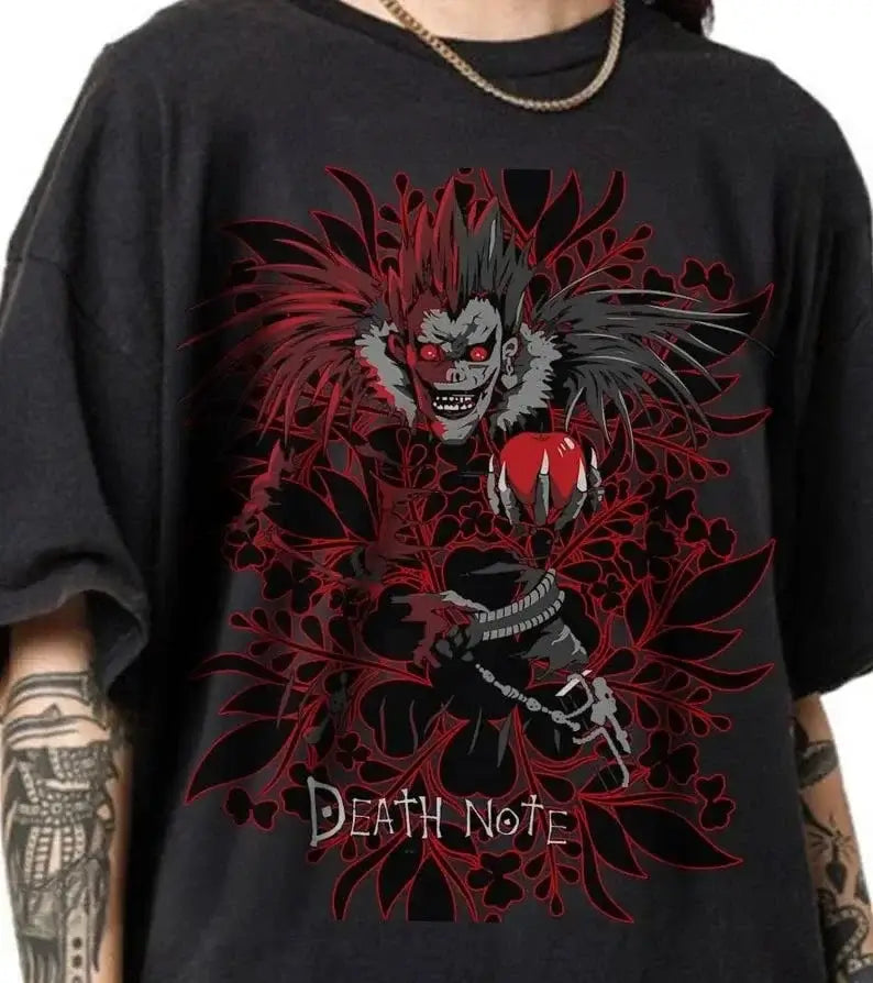 Death Note T-shirt: Anime Manga Unisex Graphic Tee