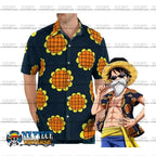 Luffy Dressrosa Trousers & Hawaiian Shirt One Piece Set