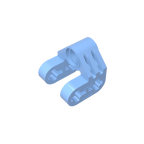 Gobricks GDS-1029 Axle and Pin Connector Perpendicular Split | Compatible with Lego 92907