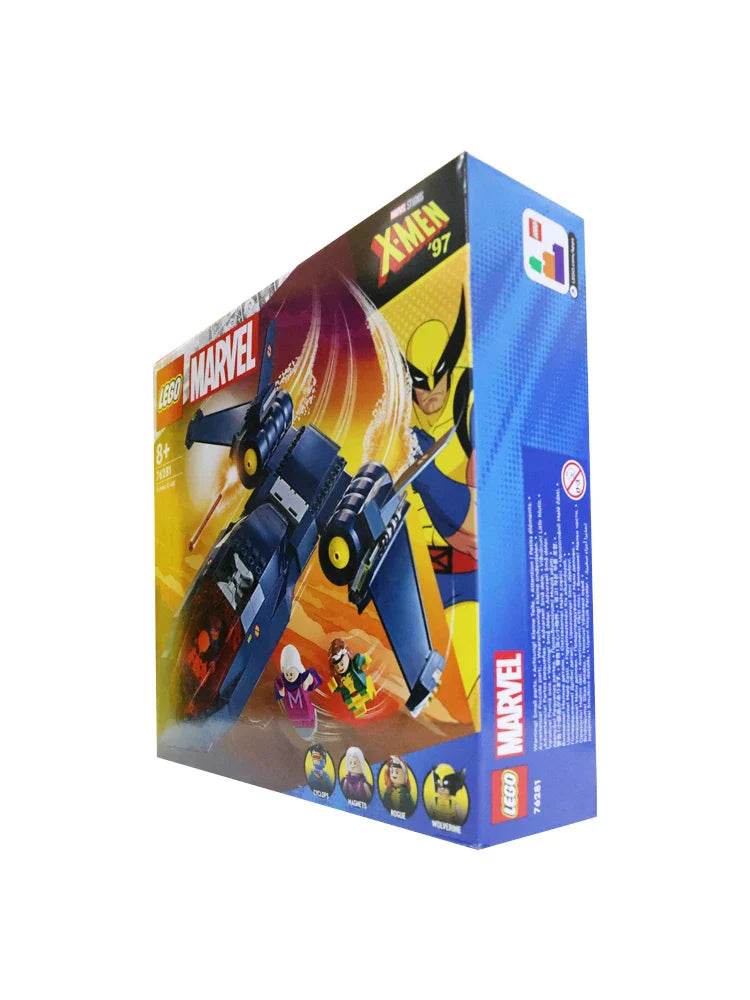 LEGO 76281 Marvel X-Men X-Jet Toy Plane Model Building Kit - LEGO76281