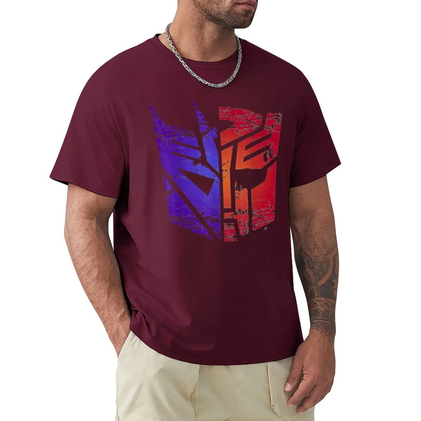 Transformer  Black Decepticon Soundwave  Wordtee Vintage 25 T-shirts Graphic Cool T-shirt Fresh  Move  Humor Graphic Aactivity C