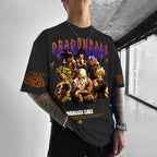 Dragon Ball Vegeta Harajuku Oversized Anime T-Shirt | 2025