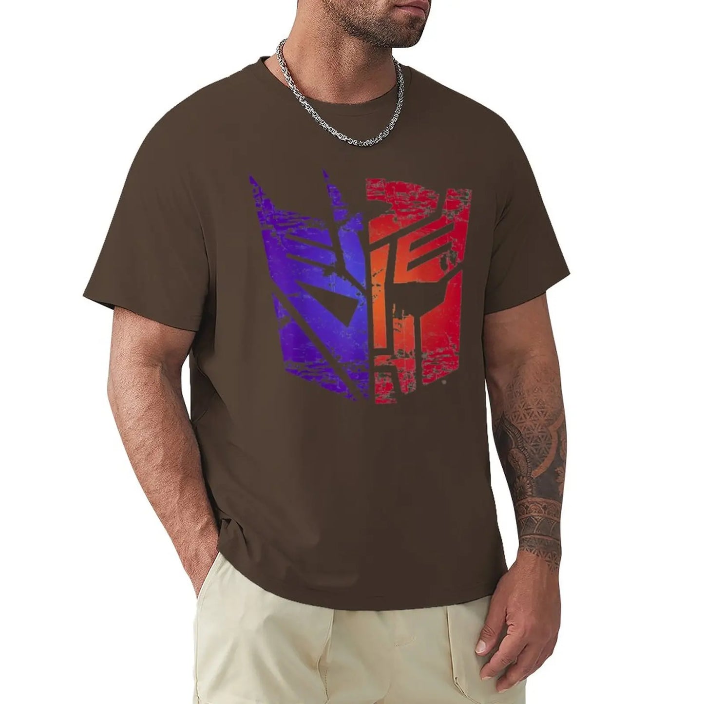 Transformer Black Decepticon Soundwave Wordtee Vintage 25 camisetas gráficas geniales camiseta Fresh Move Humor gráfico Aactividad C
