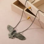 1pcs Vintage Necklace For Men And Women Creative Owl Pendant Wings Flying Holiday Jewelry