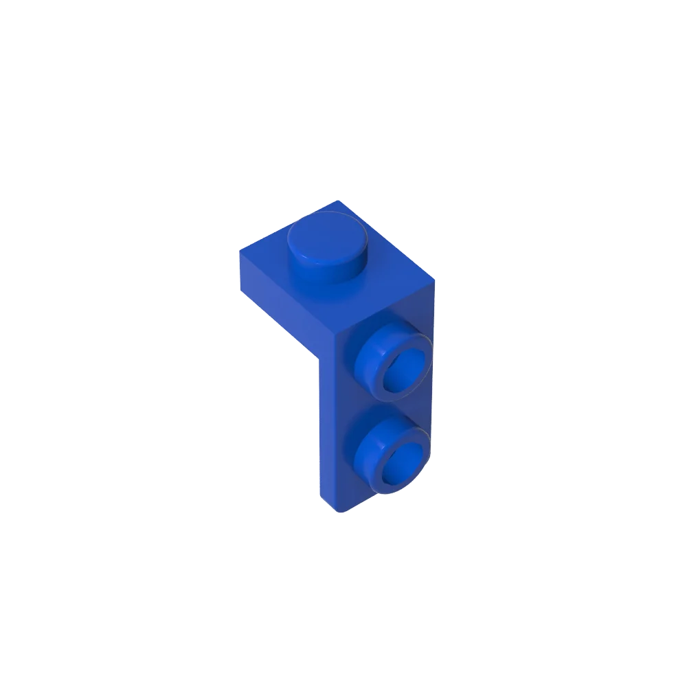 Gobricks Bracket 1 x 1 - 1 x 2 | Compatible Building Block