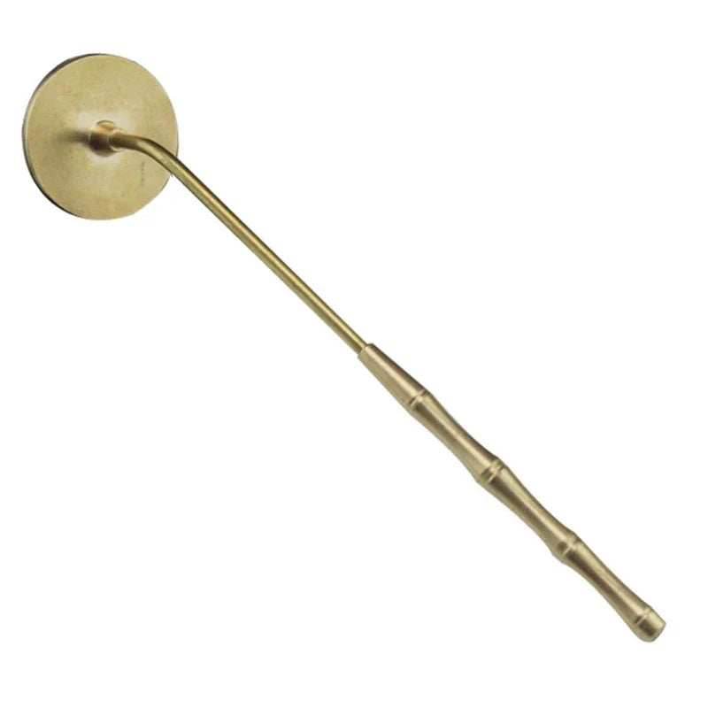 Brass Incense Press with Long Handle - 