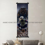 Uzumaki Naruto Posters: Sasuke & Madara Wall Art Scroll