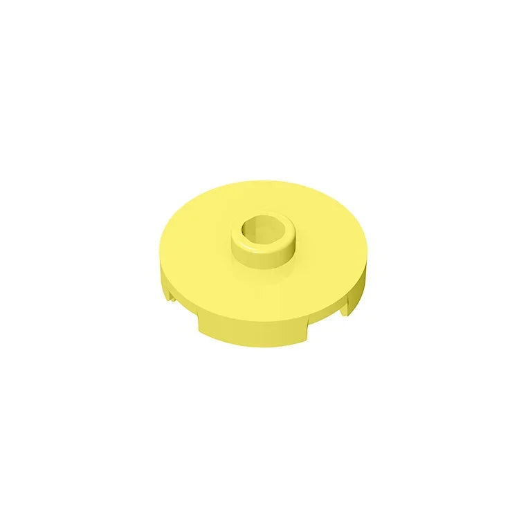 Gobricks GDS-1041 Tile Round 2x2 with Open Stud | Compatible Building Block for DIY Educational Kits