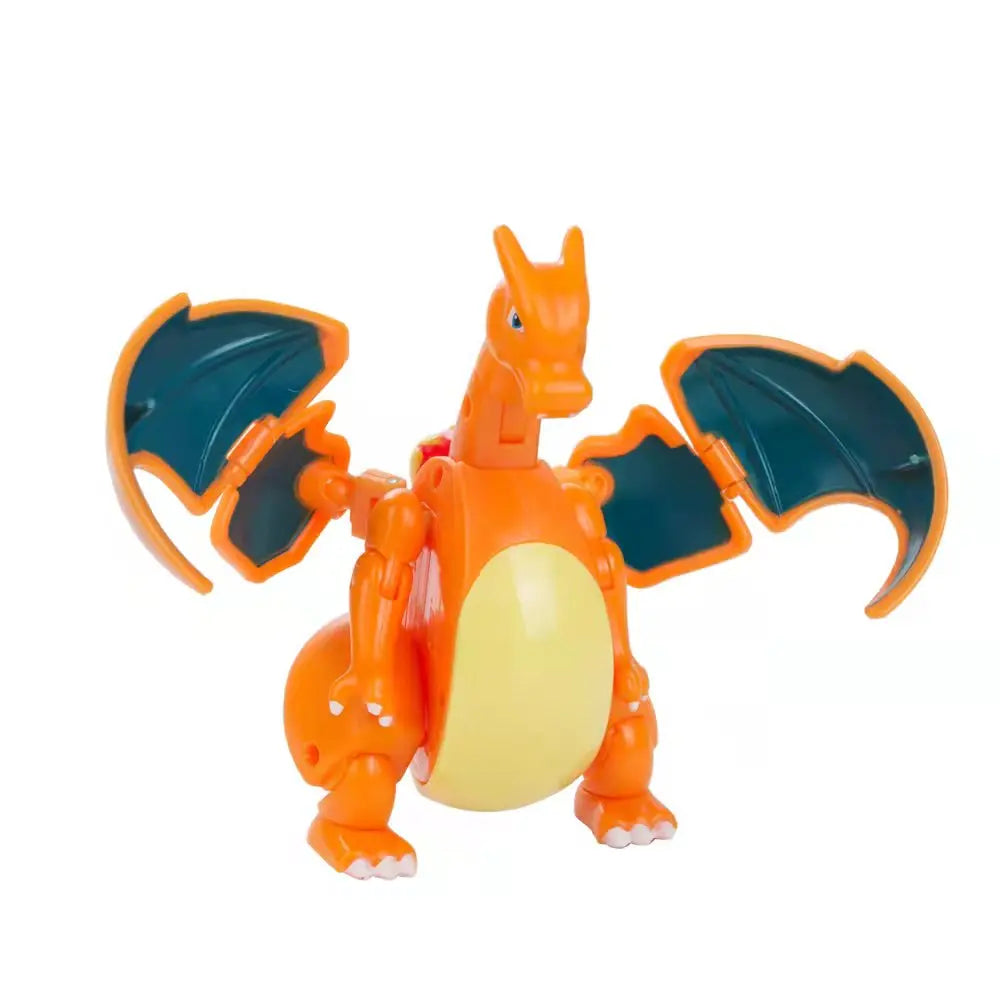Pokemon Pokeball Anime Figures Toys, Pikachu Gengar Dragonite Snorlax Lapras Pocket Pokeball Toys
