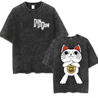 Dandadan Okarun Graphic T Shirt Vintage Washed Tee