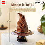 LEGO 76429 Talking Sorting Hat 561 PCS for Harry Potter fans Buiding Blocks Model DIY Toys For Boys Girl Gift ages 18+ - 76429