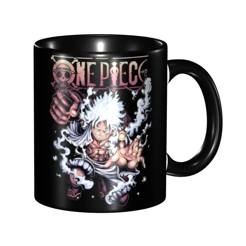 Monkey D Luffy Quotes One Piece Mug: Funny Kids Gift