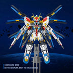 Compatible with LEGO mecha series Chinese style building block assembly model hand-made desktop ornaments birthday gift - Hurricane Freemech / CHINA