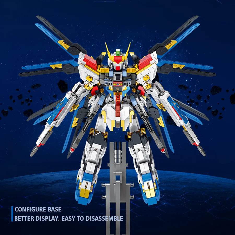 Compatible with LEGO mecha series Chinese style building block assembly model hand-made desktop ornaments birthday gift - Hurricane Freemech / CHINA