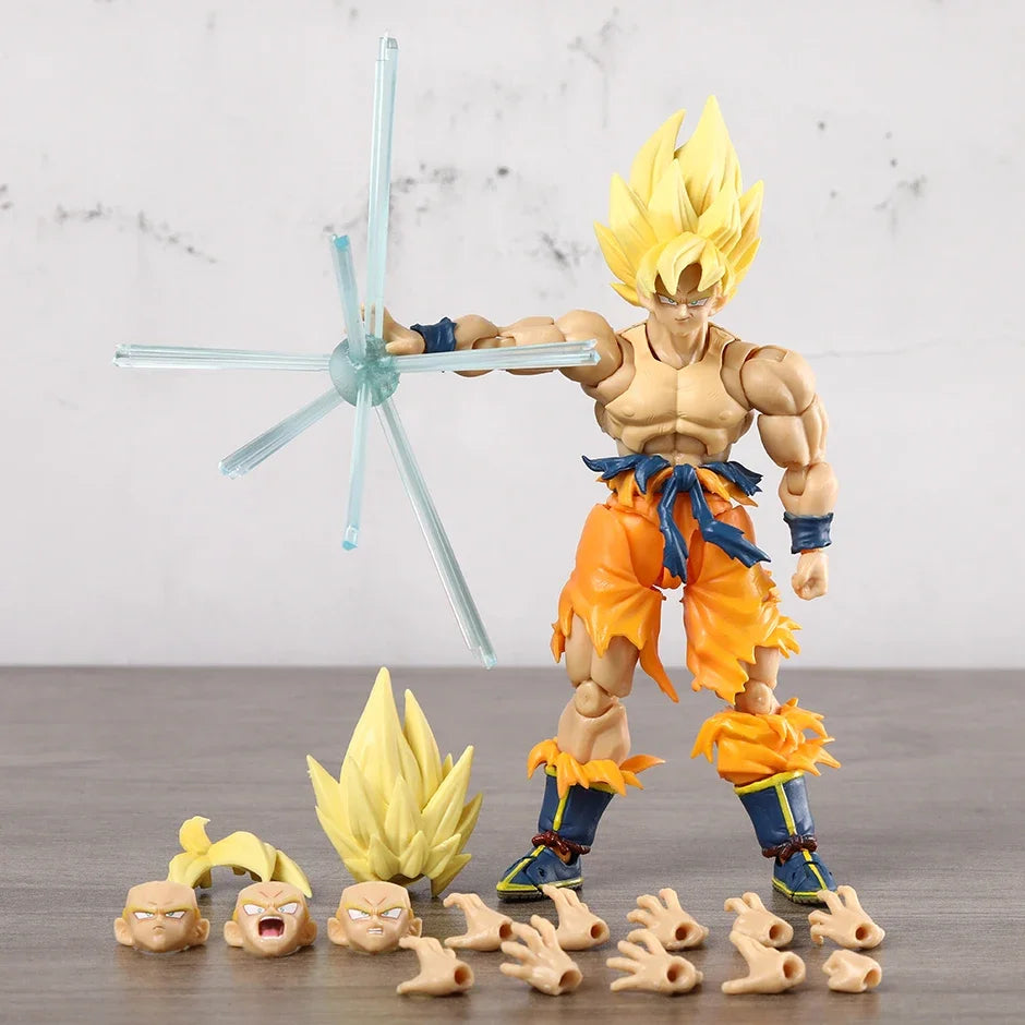 Dragon Ball Z Super Saiyan Goku (Legendary) Awakening PVC Action Figure Collectible Model Doll Gift