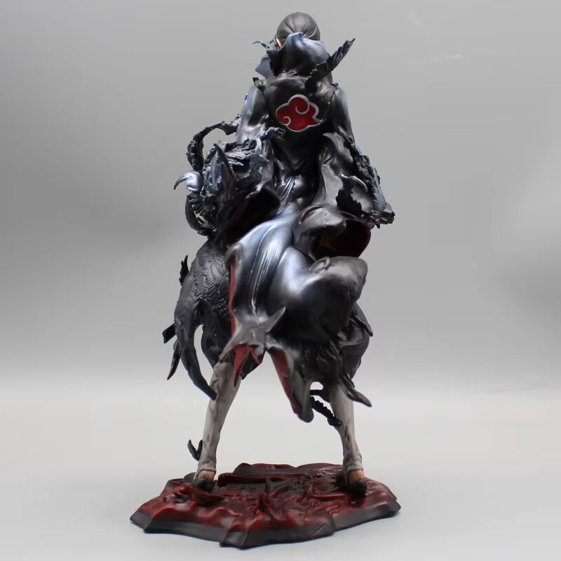 Itachi Uchiha Tsukuyomi Crows Anime Figure, Naruto Shippuden Action Figurines 26 CM