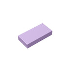 Gobricks GDS-566 Tile 1 x 2 with Groove | Compatible Building Block