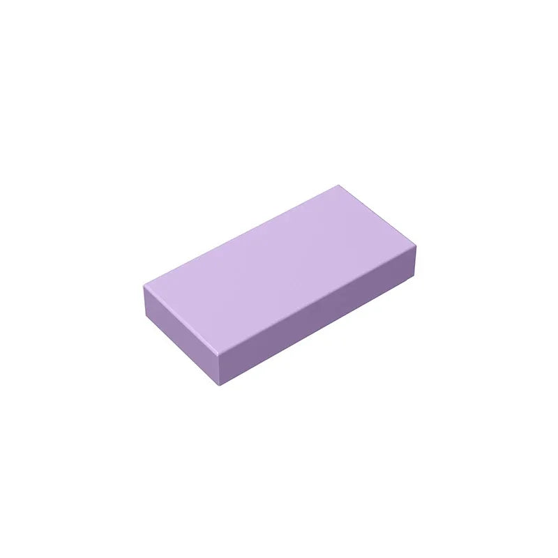 Gobricks GDS-566 Tile 1 x 2 with Groove | Compatible Building Block