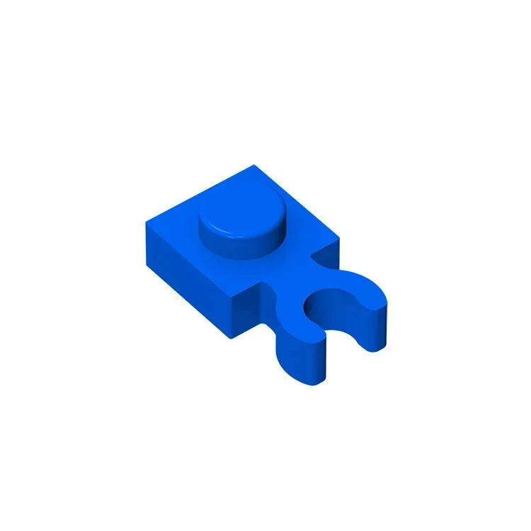 Gobrick GDS-814 PLATE 1X1 W. HOLDER | Building Block for DIY Creations