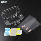 Clear Crystal Protective Case for PS Vita 1000 | Transparent Hard Shell with PET Film