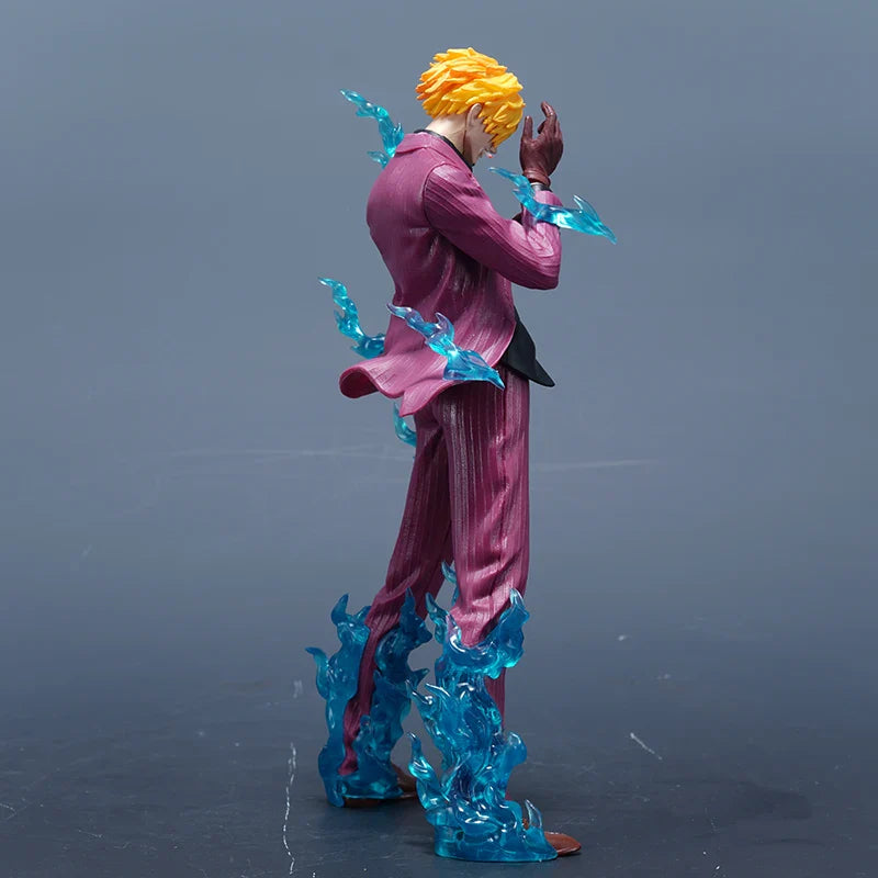 Sanji Vinsmoke Anime Figurine, One Piece Action Figure PVC Statue 24 CM