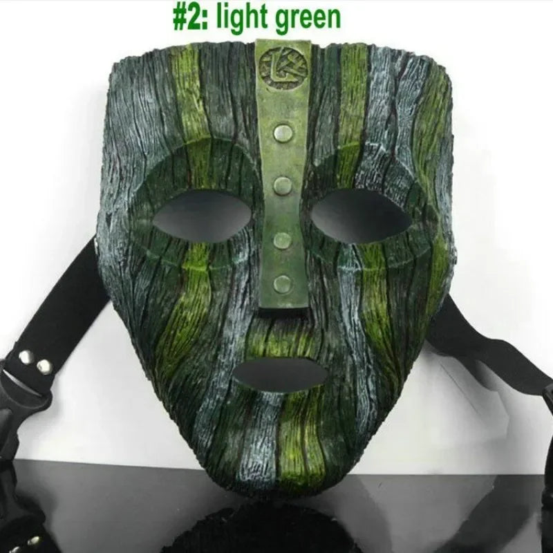 Halloween Mask Cameron Diaz Loki Resin Bark Masks Jim Carrey Venetian Mask Mischief Masquerade Cosplay Costume Dress Up Props