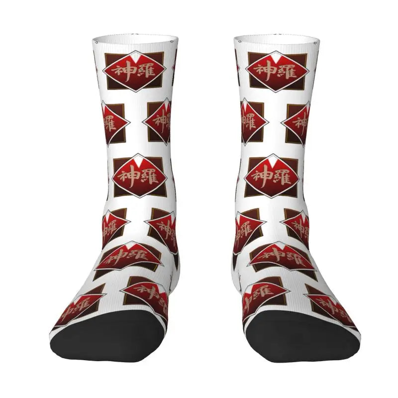 Novelty Men's Science Game Final Fantasy Dress Socks Unisex Warm Comfortable 3D Print Kids Chocobo Moogle Crew Socks