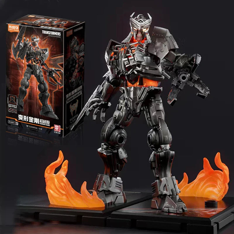 Transformers Action Figures Collections, Nemesis Optimus Prime Bumblebee Mirage Megatron Scourge