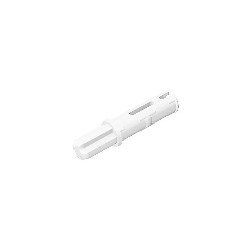 Gobricks GDS-929 Axle Pin 3L with Friction Ridges | Compatible Building Block for Technic
