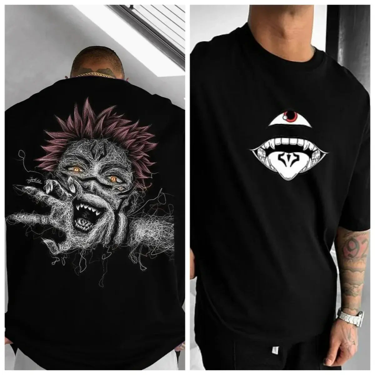 Jujutsu Kaisen Sukuna Graphic T-Shirt | MINISO Anime Tee