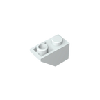 Gobricks GDS-597 Slope, Inverted 45 2x1 | Compatible Building Block for DIY