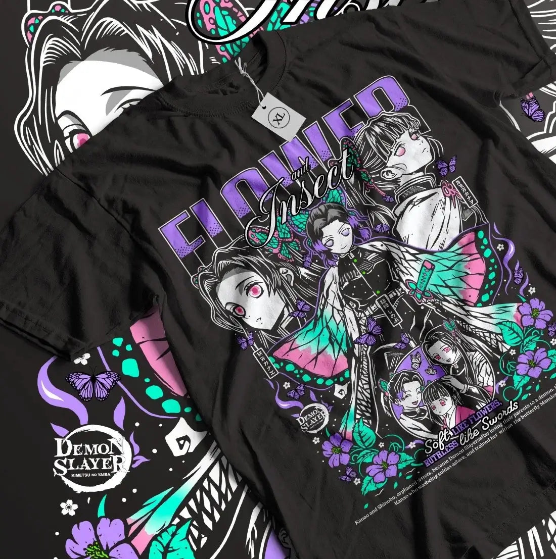 Demon Slayer Shinobu Kocho Children Cotton T-Shirt