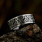 Fashion Vintage Vikings Valknut Ring For Men Women Stainless Steel Simple Rings Party Personalized Jewelry Gifts Dropshipping