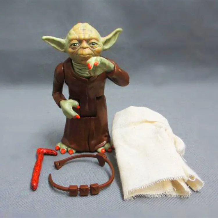 Personajes mandalorianos de Star War Master YODA con figuras de acción de juguete de tela