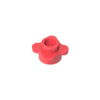 Gobricks GDS-839 Plate Round 1x1 with Flower Edge | Compatible with Lego 33291 28573
