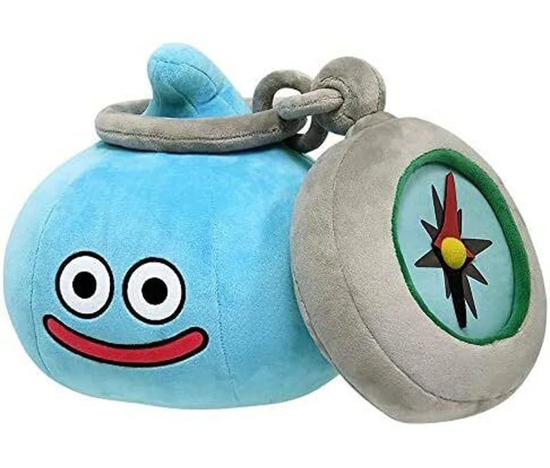 Dragon Quest Walk Slamichi Slime With Clock Big Plush Stuffed Doll 25cm Kids Toys Boys Children Christmas Gifts