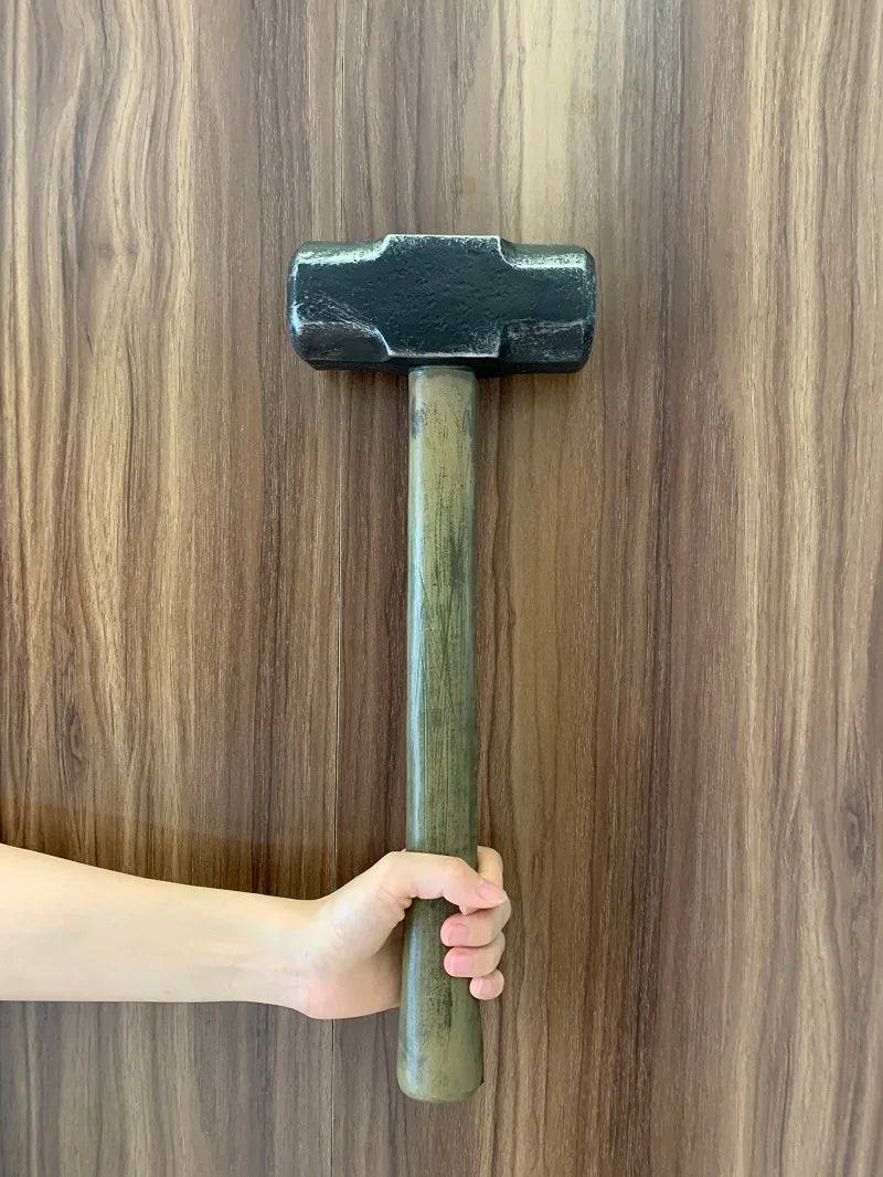 1:1 Cosplay Hammer Wrench Repairman Tool Simula Stage Performance Prop Role Play Safety PU Figure Model Kids Educate Toy