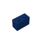 Educational Assemblage Gobricks Brick 1 x 2 without Bottom Tube | Compatible with Lego 3004 3065 35743