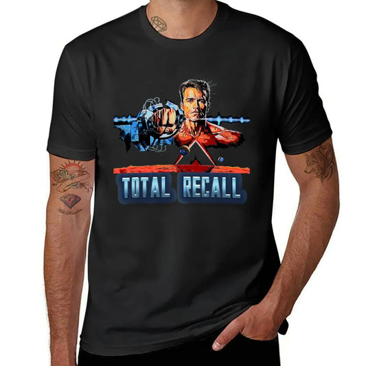 Total recall T-Shirt quick-drying plus size tops Men's cotton t-shirt