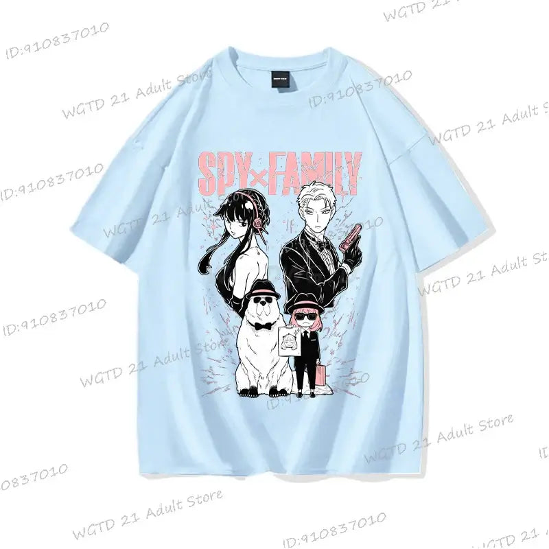 Anya Forger T-shirt: Spy x Family Cute Harajuku Cotton Tee