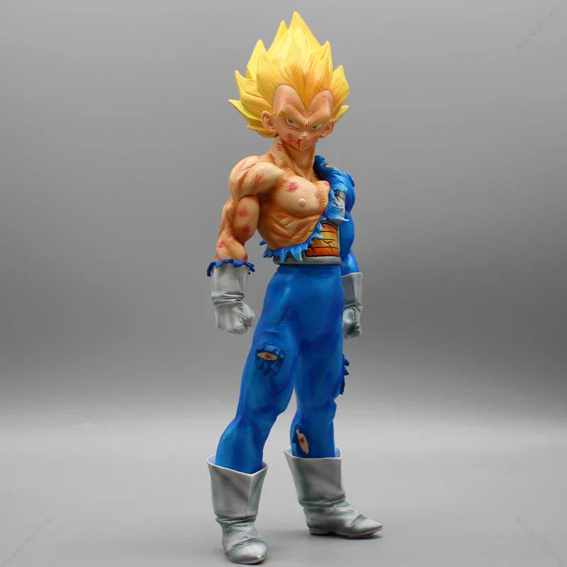 Ultra Ego Vegeta Anime Figure, Dragon Ball Z Gods of Destruction Action Figurines Statue 31 CM